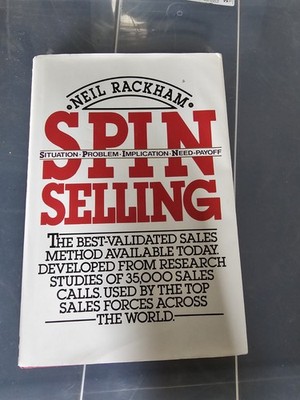 Spin Selling Neil Rackham Hardback 1988