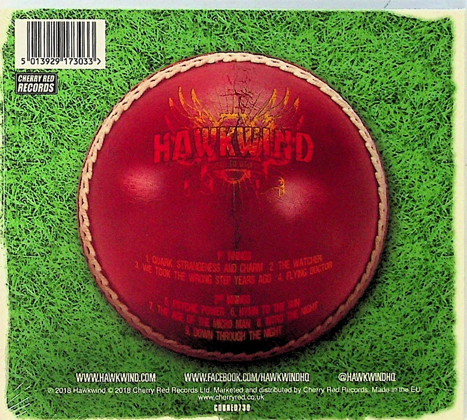 Hawkwind -Road To Utopia -Digipak CD -NEW (2018) Psych -Space Rock (Cherry Red)  - Image 2 of 2