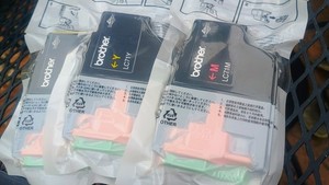 Brother Ink Cartridges One LC71M And Two LC71Y