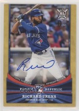 2018 Topps Big League Rookie Republic Gold /99 Richard Urena #RR-RU Auto 1u6