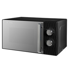 Image of Russell Hobbs RHMM715B NEW Solo Manual Microwave Oven Honeycomb 17L 700w Black