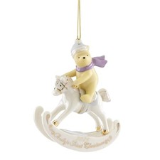Lenox 897144 2025 Winnie The Pooh Baby's 1st Christmas Ornament
