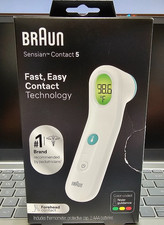 Braun Sensian Contact 5 Forehead Thermometer Gentle Digital Thermometer