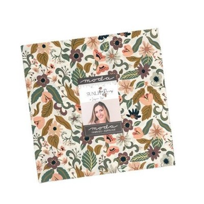 Sunlit Ruins Layer Cake  38160LC Moda Precuts 100% cotton quilting fabric 10'' sq