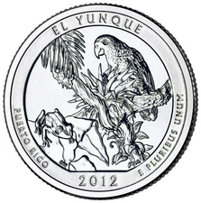 2012 D El Yunque National Forest - Brilliant Uncirculated - ATB