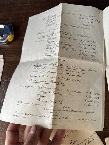 Document 19eme Frédéric Kursner Héraut De Genève Généalogie Passeport Suisse - Foto 7 di 23