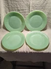 Lot Of 4 Fire King Jadeite Dinner Plates 9"