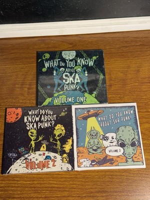 What Do You Know About Ska Punk Volumes 1-3 New In Plastic! CDs No Time Records