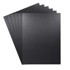 Zuvas Black ABS Plastic Sheet 12" x 16" x 0.06" 6 12 * 16 * 1.5mm, black 