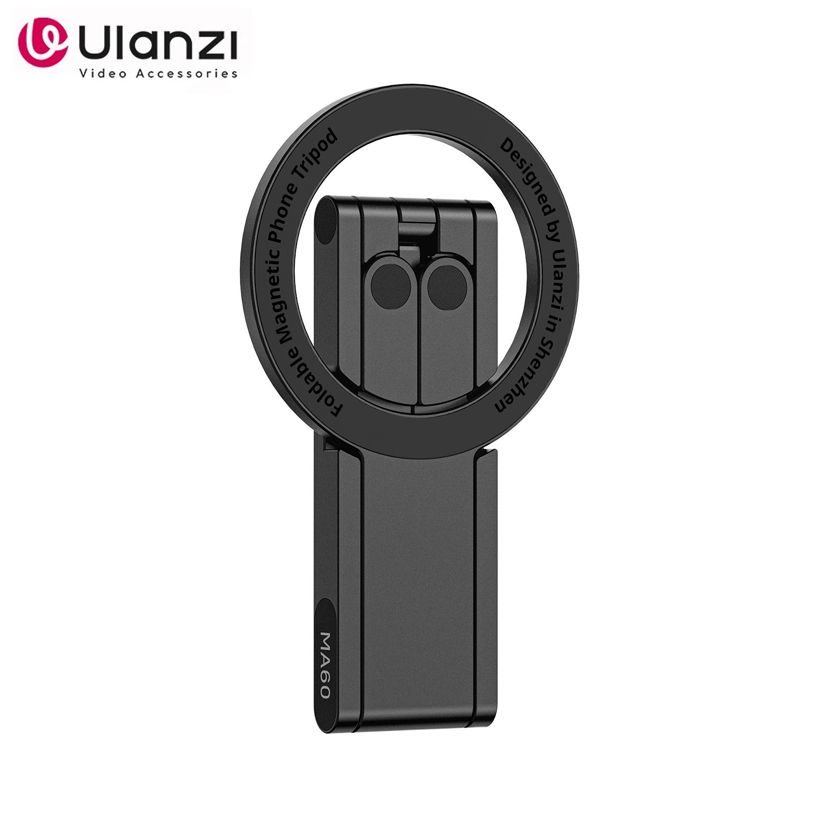 Ulanzi MA60 Foldable Magnetic Phone Tripod MagSafe Stand for