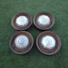 69 70 71 72 73 74 Mopar 14x4.5 Wheels 5x4 With Red Line Caps Small Bolt Patert 69 70 71 72 73 74 Mopar 14x4.5 Wheels 5x4 With Red Line Caps Small Bolt Patert