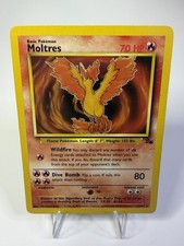 Moltres 27/62 Rare Fossil Pokemon Unlimited Moderately Played on eBay