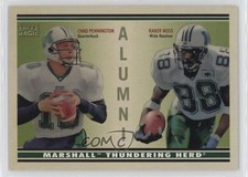 2009 Topps Magic Alumni Duos Chad Pennington Randy Moss #AD-PM HOF s1i
