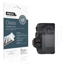 2x Screen Protector for Canon EOS R6 Mark II matte Flexible Glass 9H dipos