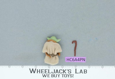 Yoda W/BROWN Snake 100% Complete Star Wars ESB 1980 Vintage Kenner