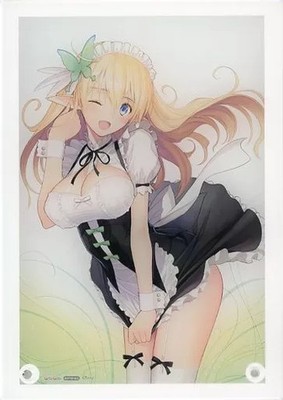Elaine Maid Version Acryl Ständer 21 cm Sammelkarte für Anime Fans