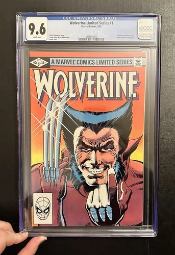 Wolverine #1 (1982) CGC 9.6 First Solo! 🔥 Frank Miller Art – Marvel Key Issue