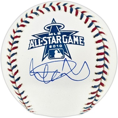 Ichiro Suzuki Auto 2010 All Star Game Logo Baseball Mariners