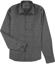 Calvin Klein Extreme Slim Fit Dress Shirt Grey 17"-17.5" Neck 36"-37" Sleeve