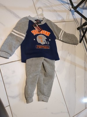 NWT Mad Game 2 Piece Pant Set - 24 Months, Featuring TOUCHDOWN FOOTBALL