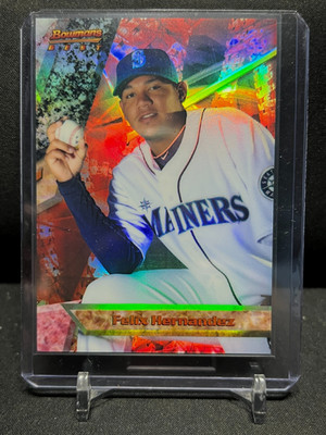 Felix Hernandez 2011 Bowman Bowman's Best Refractor /99 Mariners #BB20