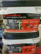  Universal Hidden Deck Fastening System - 200 sq ft  2 Boxes  FastenMaster