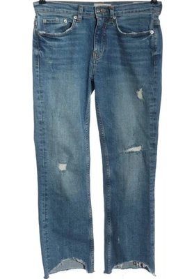 ZARA WOMAN Jeans taille basse Dames Jeans T EU 36 bleu style décontracté - Photo 1/4