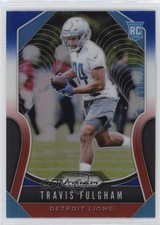 2019 Panini Prizm Rookies Red White & Blue Prizm Travis Fulgham #359 05gv