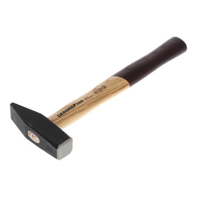 Gedore red Schlosserhammer mit Holzgriff 800 g Kopfgewicht Hammer mit