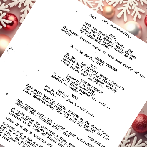 Miracle On 34th Street Script Signed Autograph Reprints 156 Pages 1947 Collector - Picture 4 of 13