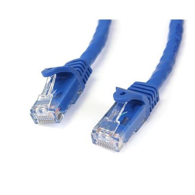 StarTech.com 3m Cat6 Gigabit Snagless RJ45 UTP Patchkabel - Blau