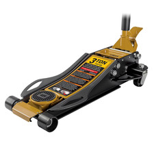 Cat 3 Ton Low Profile Service Jack - Dual-piston Quick Lift 3 To 19.5