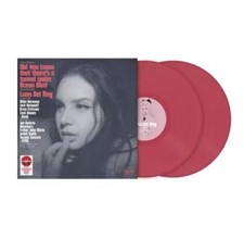 Lana Del Rey Did You Know That There's A Tunnel Under DARK PINK COLOURED Vinyl