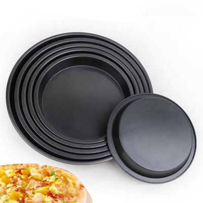 Pizza Trays Pizza Pan Pizza Plate Round 5-10 Inch Baking Tool Dish Tray