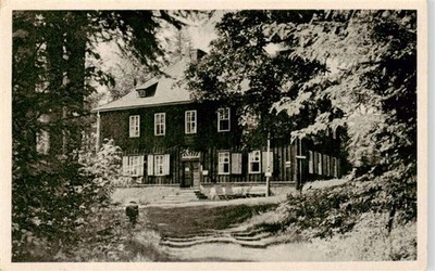 Ilmenau Thuringia Goethestaette hunting lodge Gabelbach