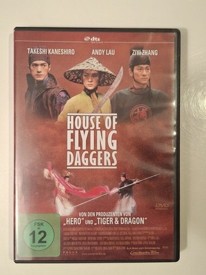House Of Flying Daggers - DVD - Ziyi Zhang,  Andy Lau, Takeshi Kaneshiro - 2004