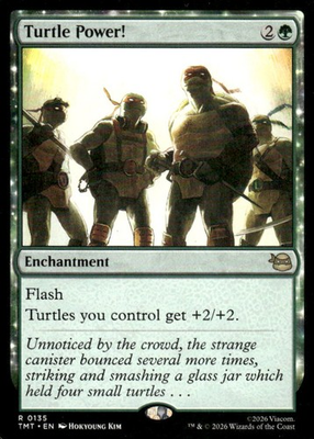 #ad #ad Turtle Power Teenage Mutant Ninja Turtles TMT 135 MTG Magic $2.19