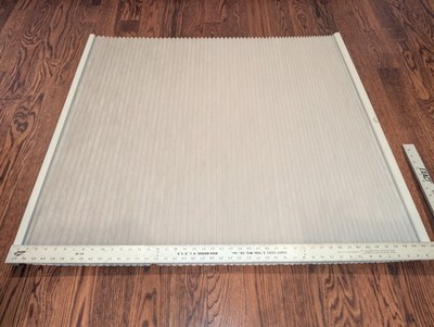 Set of 2 Levolor 38'' x 46'' Off-White Cordless Cellular Shades with Accessories
