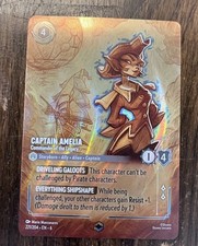 Captain Amelia - Commander of the Legacy Enchanted 221/204 Azurite Sea Holo