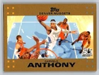 2007-08 Topps #15 Carmelo Anthony Gold #/2007