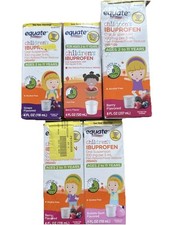 Equate Children's Ibuprofen Oral Suspension Lot of 5 bottles