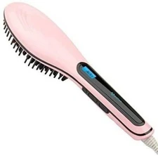 Apalus Hair Straightening Brush, Fast Natural Straight Hair Styling, Anion Hair