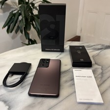 Samsung Galaxy S21 Ultra 5G SM-G998B/DS - 256GB - Phantom Brown - UNLOCKED