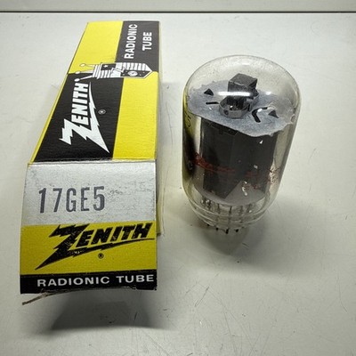 Zenith Radionic Vacuum Tube With Box  17GE5 TESTED @ 75% GM On B&K700 - USA
