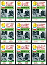 1979 Topps Baseball #412 ATRH RBI HACK WILSON HOF HANK AARON HOF 18 Count