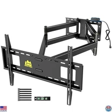 Long Reach Full Motion TV Wall Mount Bracket 50-100" Flat/Curved, VESA 800x600