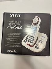 Clarity XLC8 Cordless Phone Answering Machine 50 Decibels Amplified Bluetooth