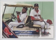 2016 Topps Checklist Limited Edition David Price Ortiz #382 HOF 7k6