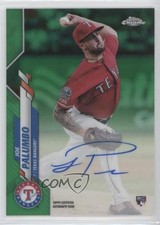 2020 Topps Chrome Rookie Green Refractor 51/99 Joe Palumbo #RA-JPO Auto 7m3