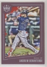 2019 Panini Diamond Kings Plum Framed Andrew Benintendi #59 3l7